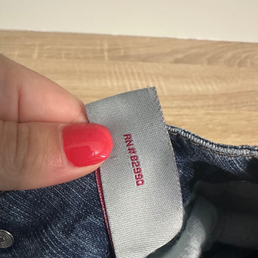 Vintage Y2K Karl Kani Flare Jeans Womens 28 Blue Knee Pocket Utility Streetwear - Picture 13 of 16